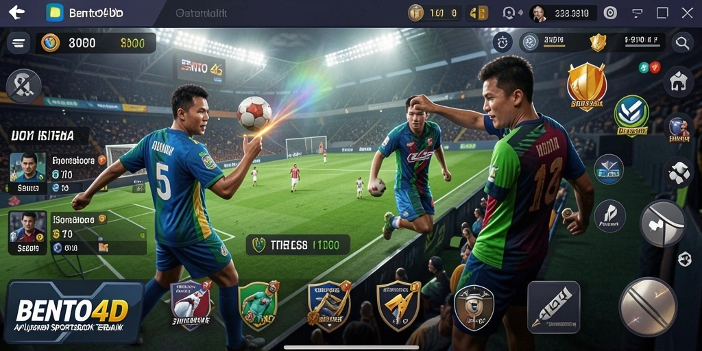 Screenshot BENTO4D menampilkan pengalaman taruhan yang menarik dan interaktif.