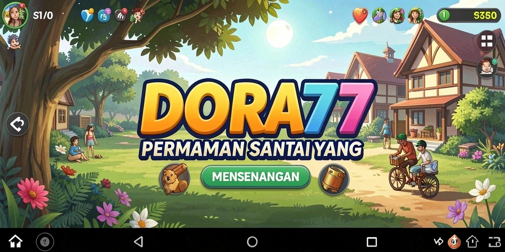 Tampilan gameplay DORA77 yang seru dan menghibur.