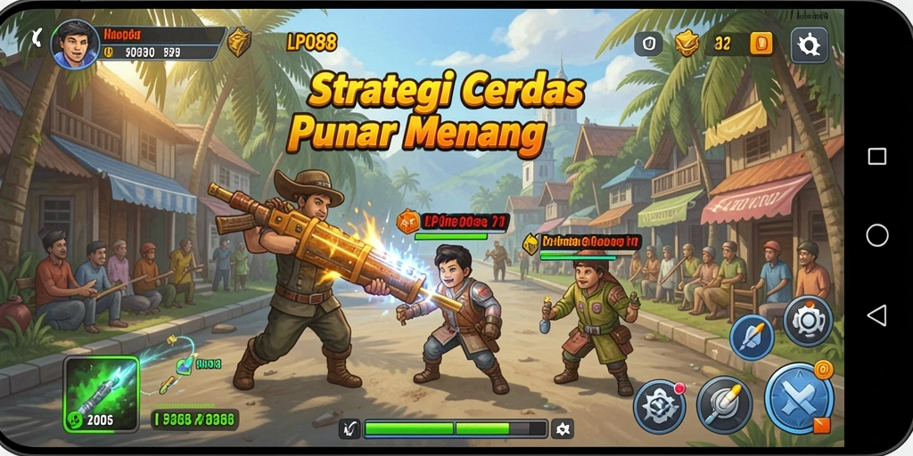 Tampilan menarik dari gameplay strategis LPO88.