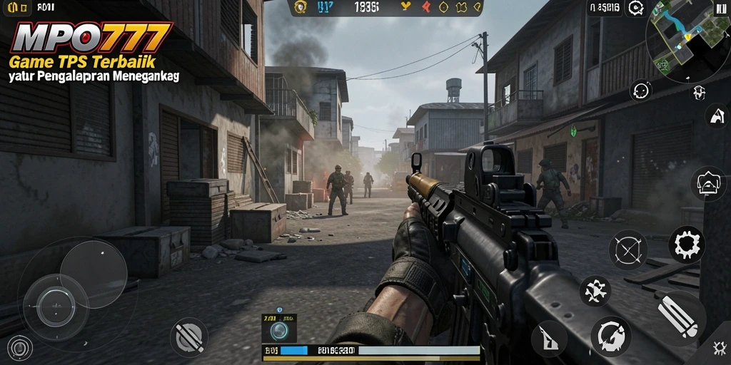 Tampilan epik dari gameplay mendebarkan TPS MPO777.