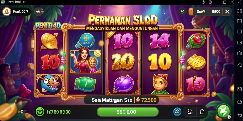 Tampilan menarik gameplay Slot yang menantang dan seru.