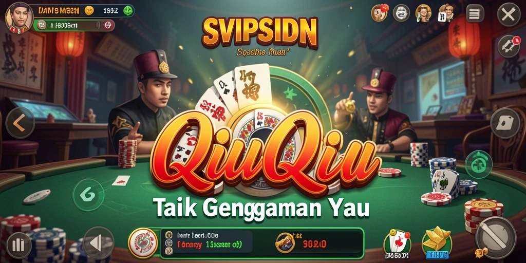 Tampilan gameplay menarik dari permainan QiuQiu SVIPSIDN.